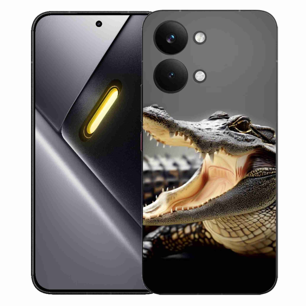 Gél borítás mmCase a Xiaomi Poco X8 Pro Max készülékhez - krokodil