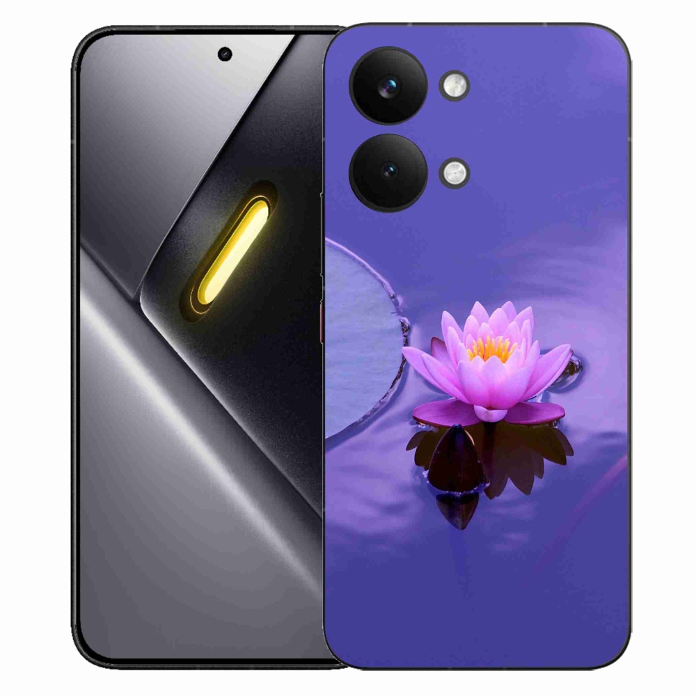 Gél borítás mmCase a Xiaomi Poco X8 Pro Max számára - virág a felületen