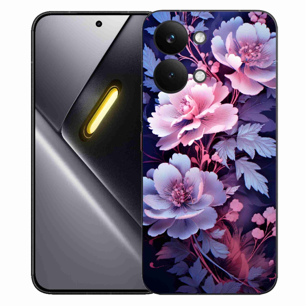 Gél borító mmCase a Xiaomi Poco X8 Pro Max számára - virágok 11