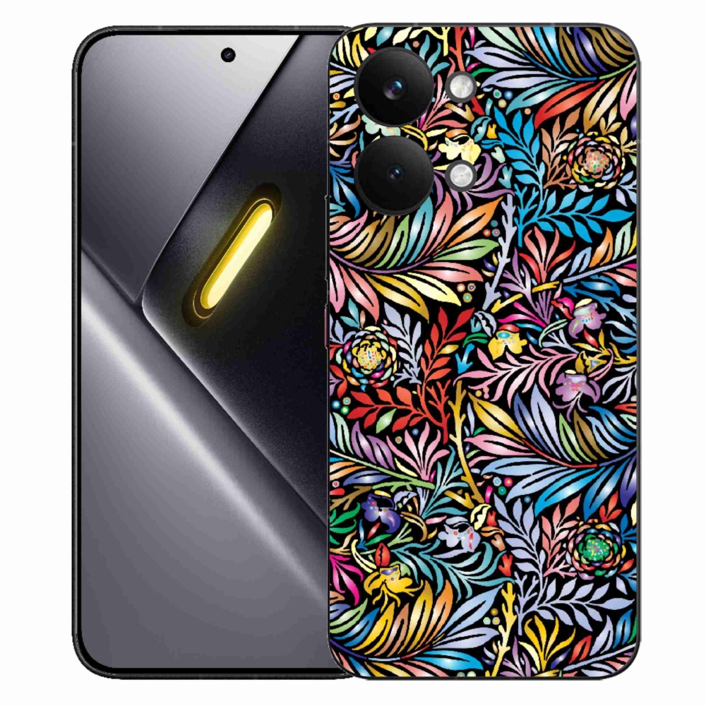 Gél borító mmCase a Xiaomi Poco X8 Pro Max számára - virágok 5