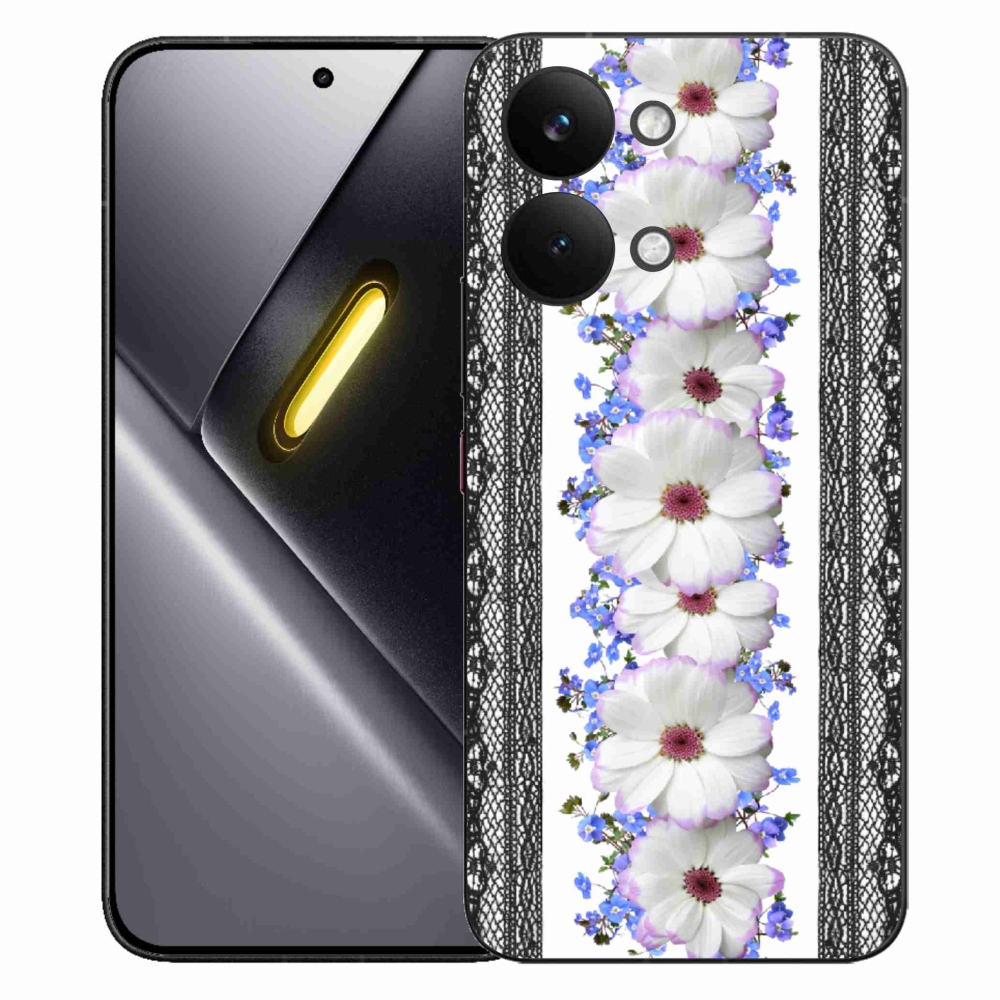 Gél borító mmCase a Xiaomi Poco X8 Pro Max számára - virágok 8