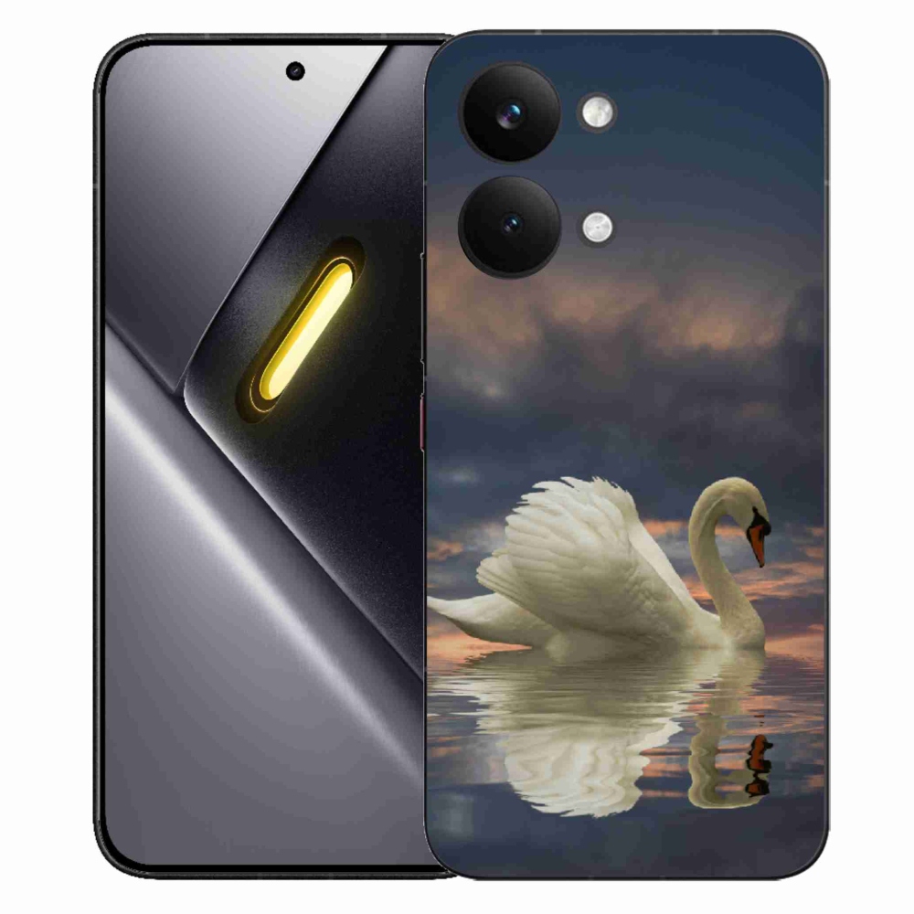 Gél borítás mmCase a Xiaomi Poco X8 Pro Max készülékhez - hattyú