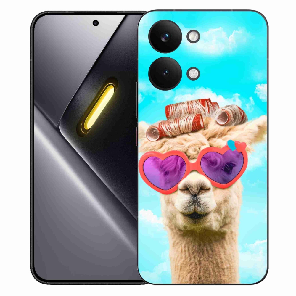 Gél borítás mmCase a Xiaomi Poco X8 Pro Max számára - szemüveges láma