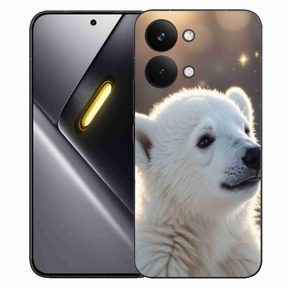 Gél borítás mmCase a Xiaomi Poco X8 Pro Max készülékhez - jegesmedve