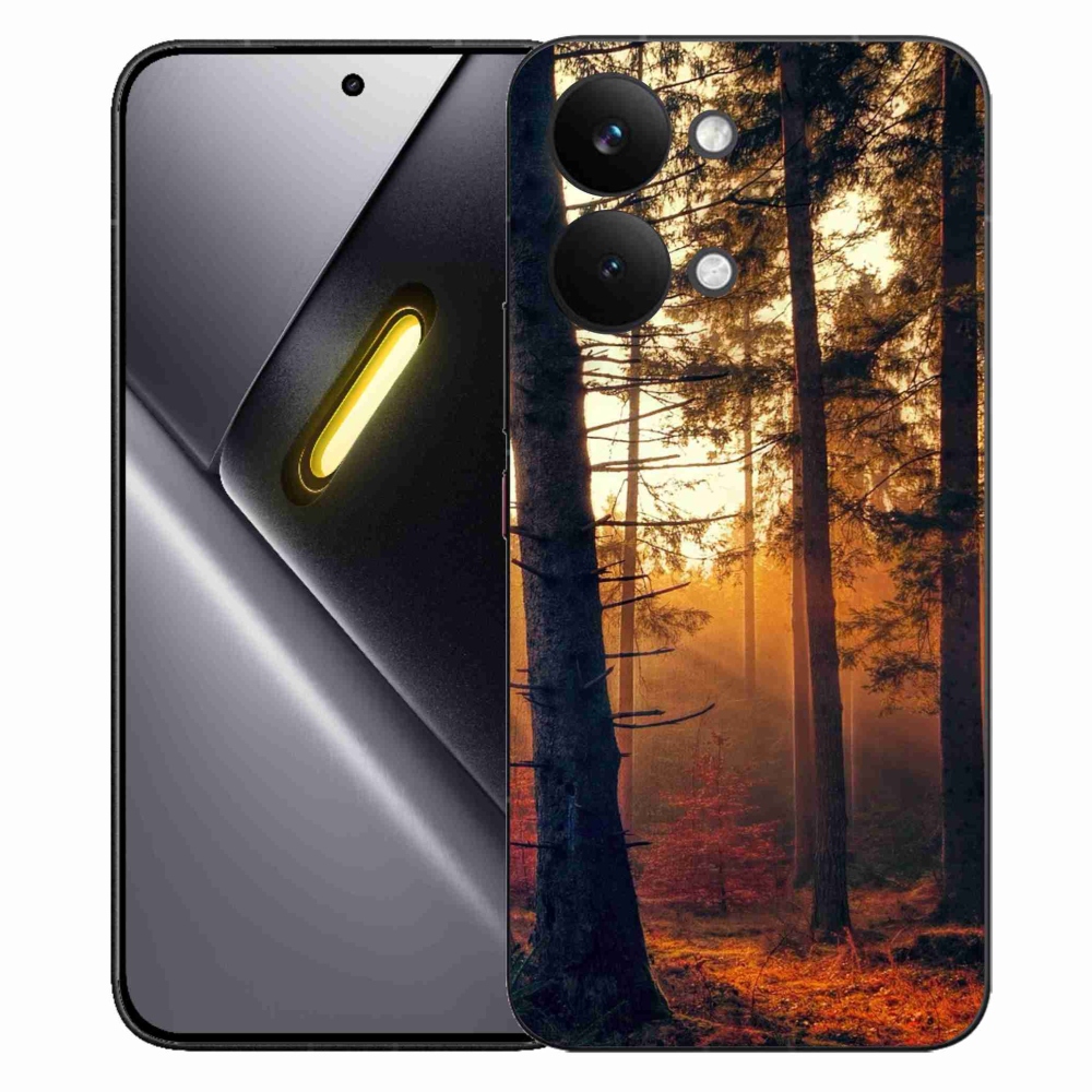 Gél borítás mmCase a Xiaomi Poco X8 Pro Max számára - erdő