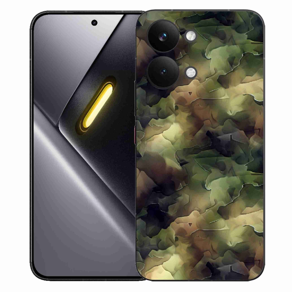 Gél borítás mmCase a Xiaomi Poco X8 Pro Max számára - terepszínű minta 10