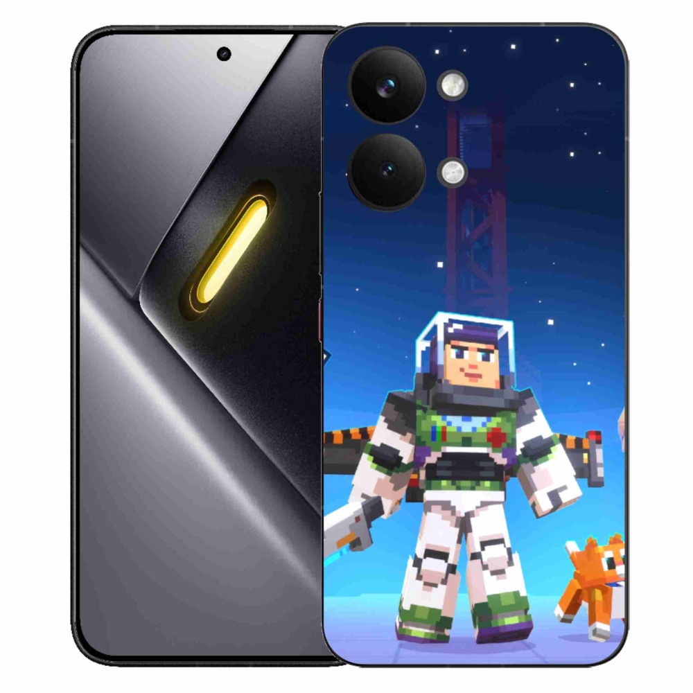 Gél borítás mmCase a Xiaomi Poco X8 Pro Max számára - minecraft 2