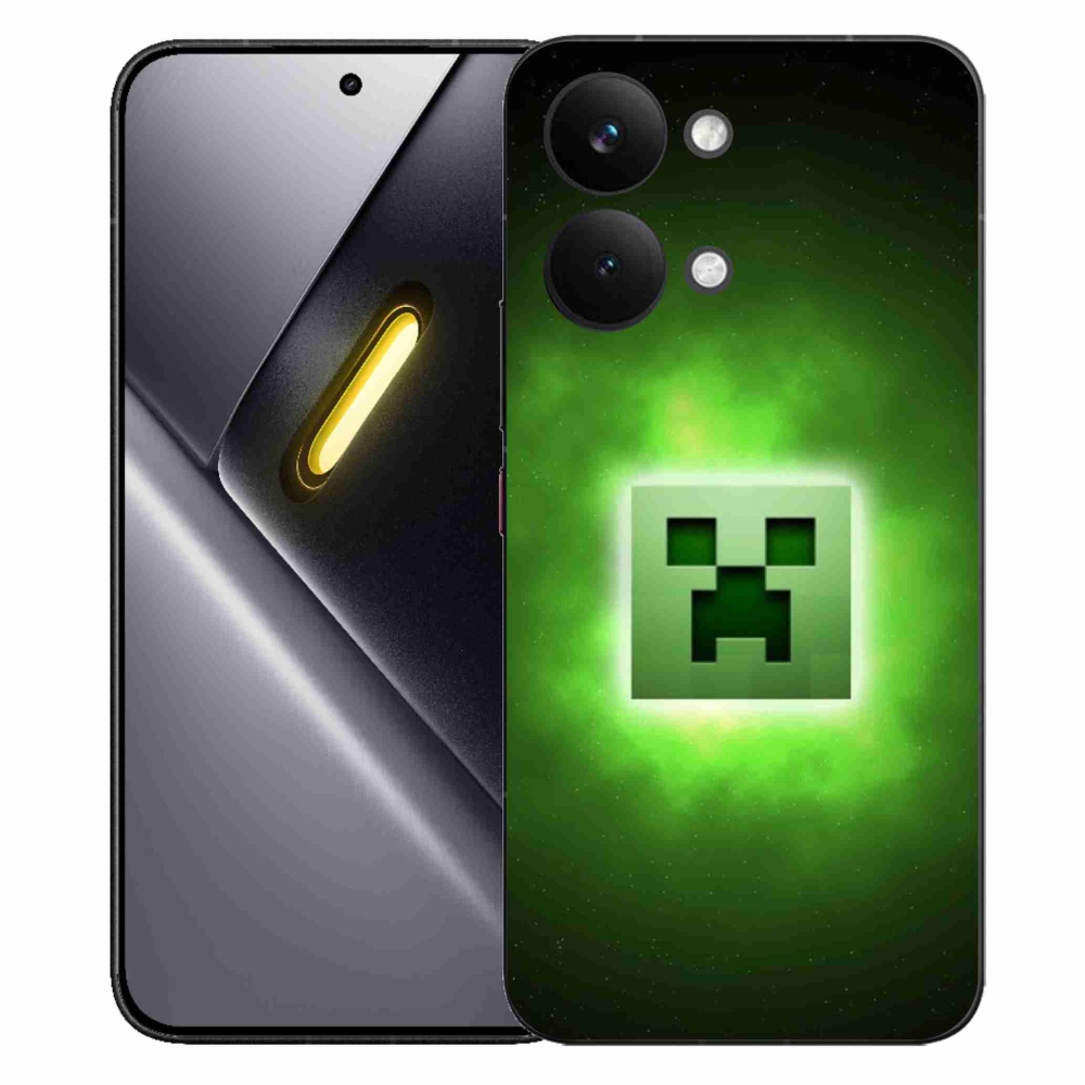 Gél borítás mmCase a Xiaomi Poco X8 Pro Max számára - minecraft
