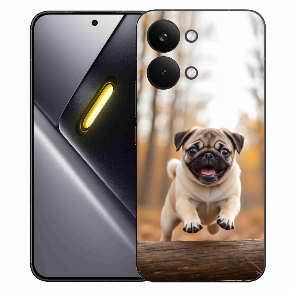 Gél borítás mmCase a Xiaomi Poco X8 Pro Max számára - mopsz 2
