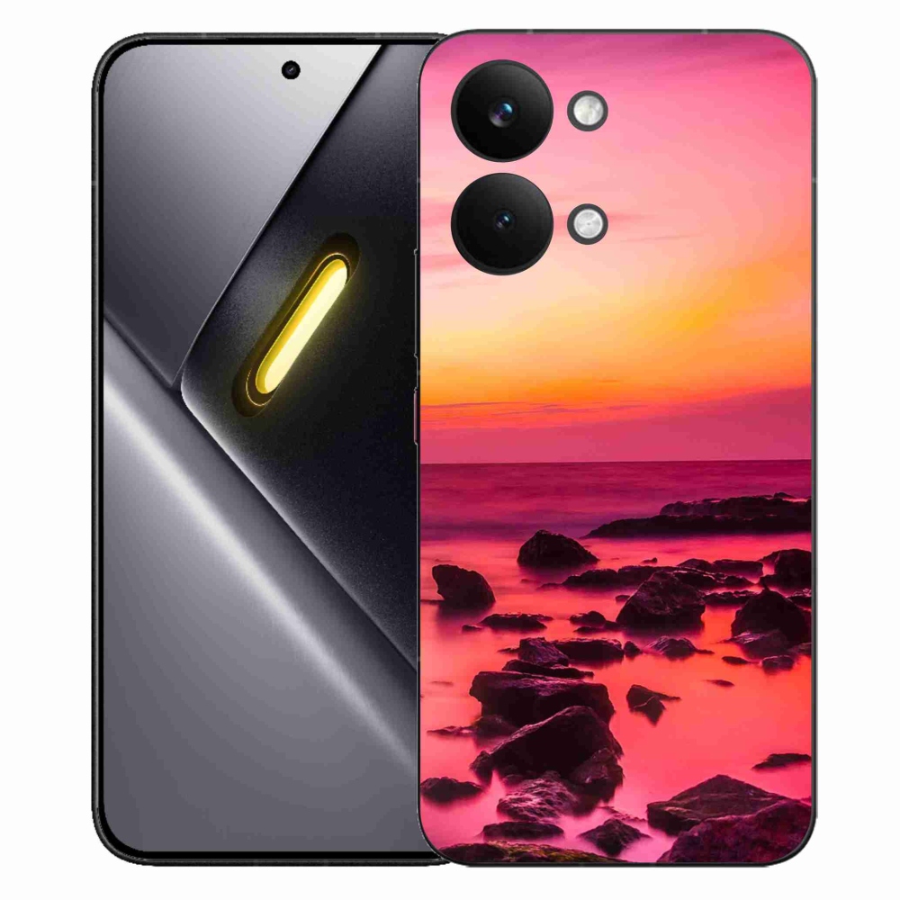 Gél borítás mmCase a Xiaomi Poco X8 Pro Max számára - tenger és ragyogás