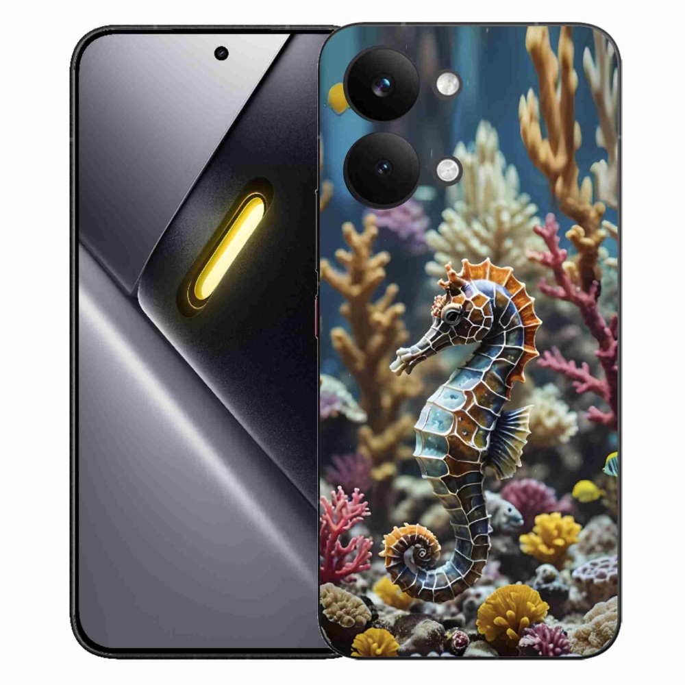 Gél borítás mmCase a Xiaomi Poco X8 Pro Max készülékhez - csikóhal 2