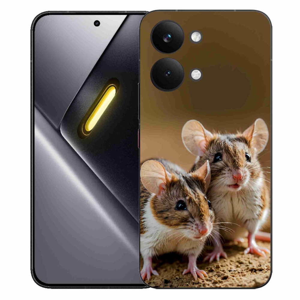 Gél borítás mmCase a Xiaomi Poco X8 Pro Max számára - egér duó