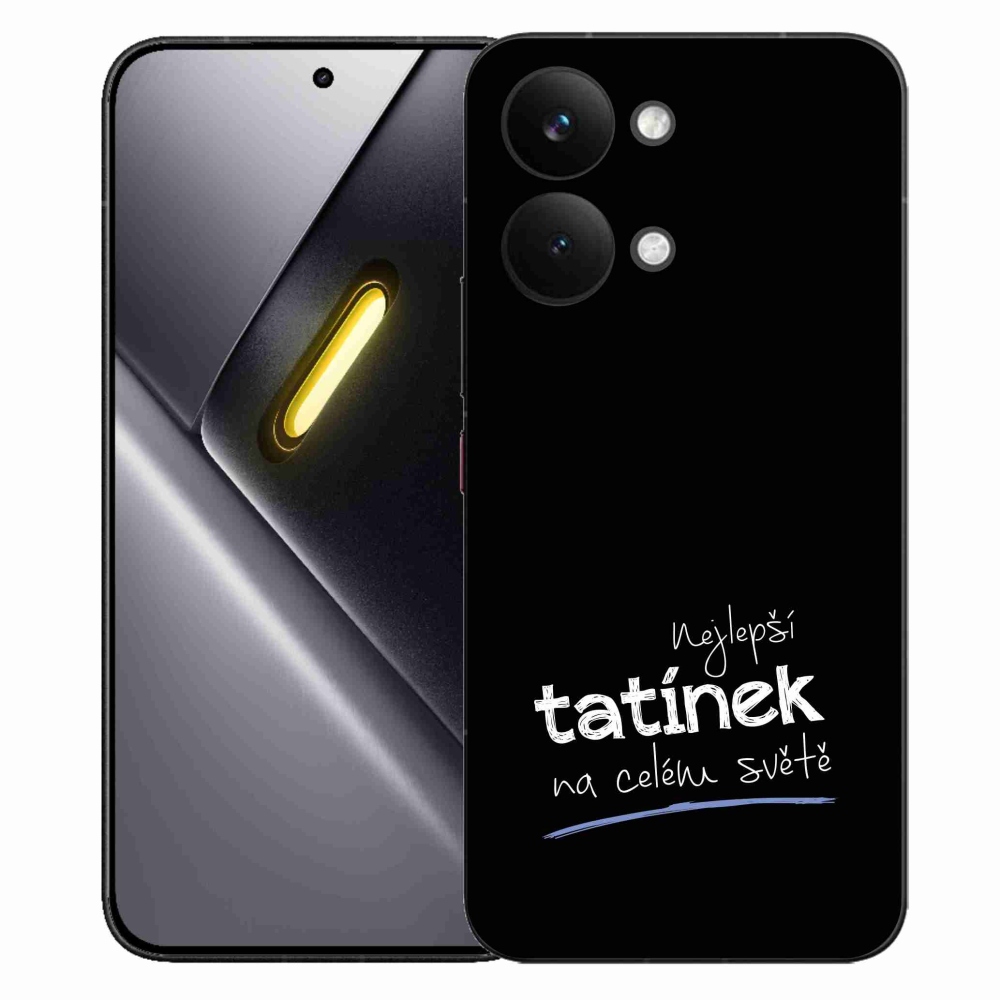 Gél borító mmCase a Xiaomi Poco X8 Pro Max - legjobb apuci 4 fekete háttérrel