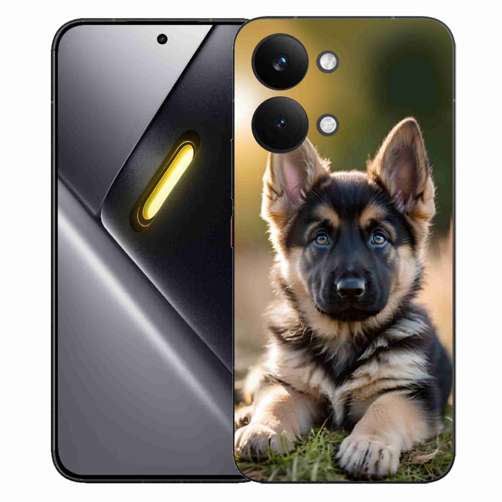 Gél borítás mmCase a Xiaomi Poco X8 Pro Max készülékhez - Német juhászkutya a természetben
