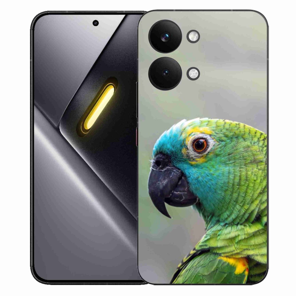 Gél borítás mmCase a Xiaomi Poco X8 Pro Max készülékhez - papagáj amazon