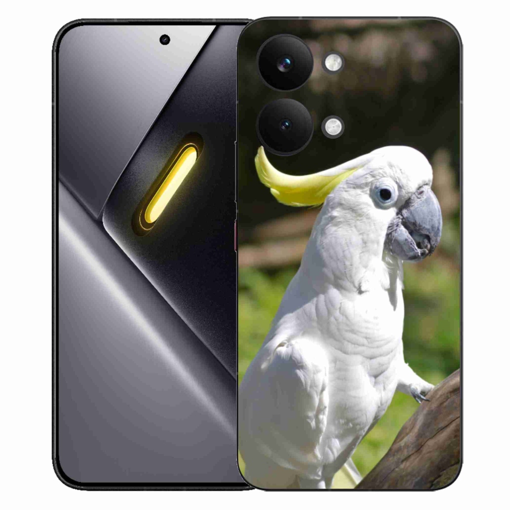 Gél borítás mmCase a Xiaomi Poco X8 Pro Max készülékhez - papagáj kakadu 2