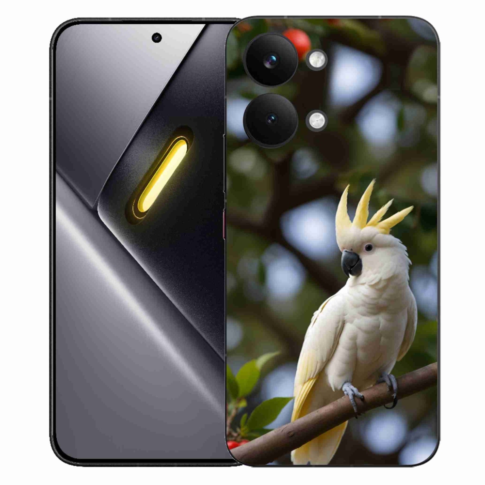 Gél borítás mmCase a Xiaomi Poco X8 Pro Max készülékhez - papagáj kakadu 3