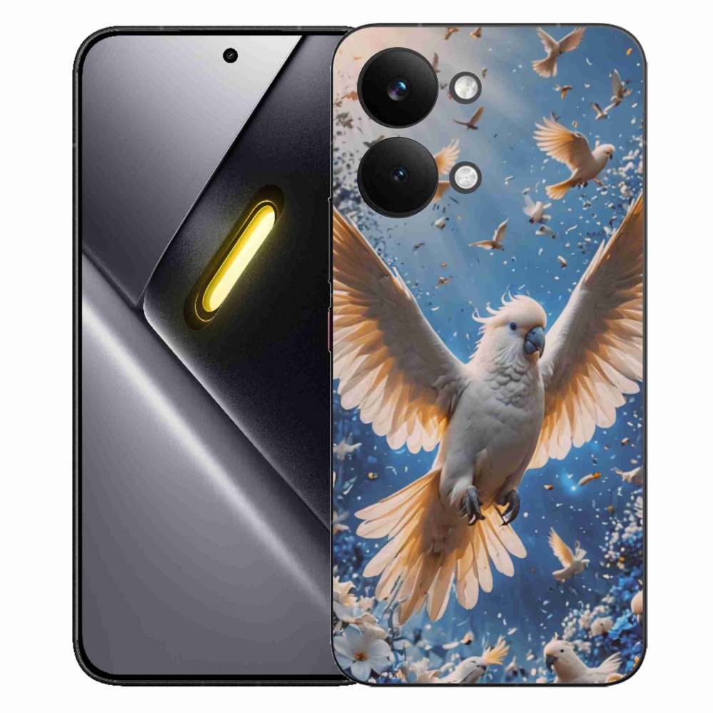 Gél borítás mmCase a Xiaomi Poco X8 Pro Max készülékhez - papagáj kakadu