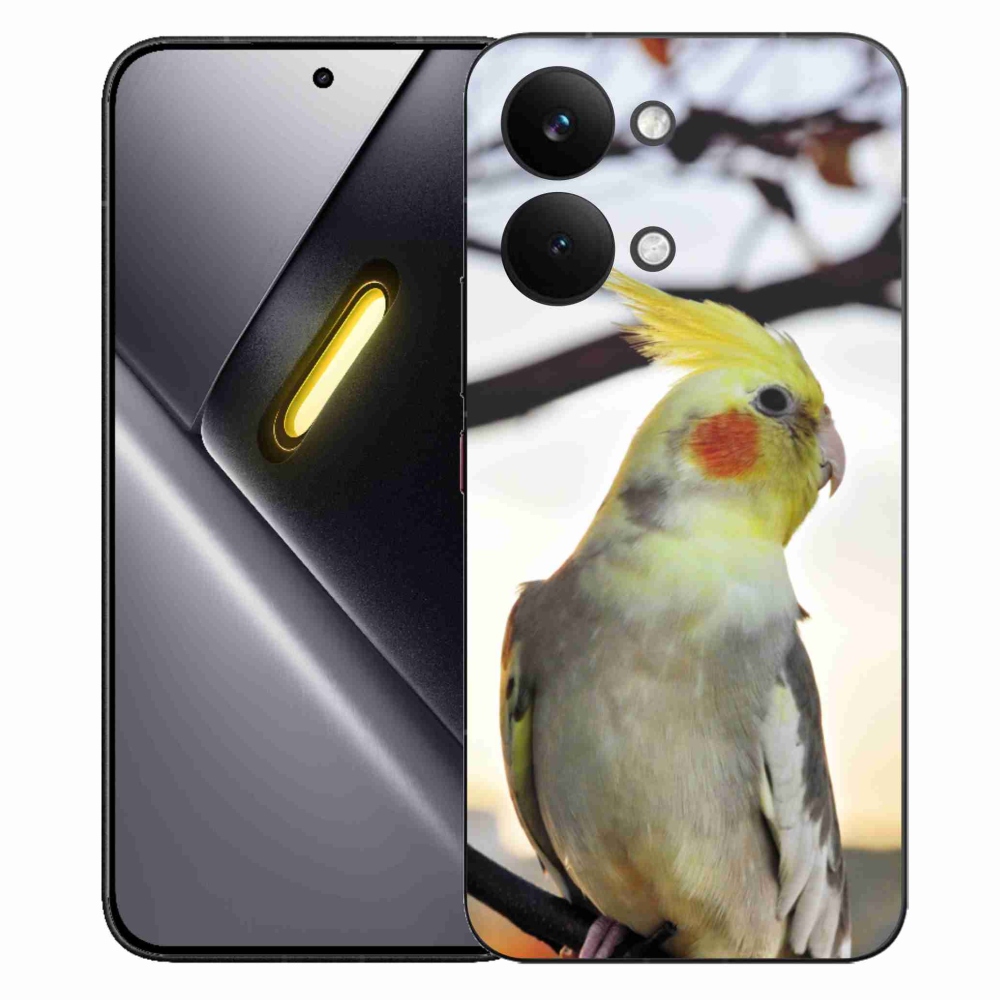 Gél borítás mmCase a Xiaomi Poco X8 Pro Max készülékhez - papagáj korela