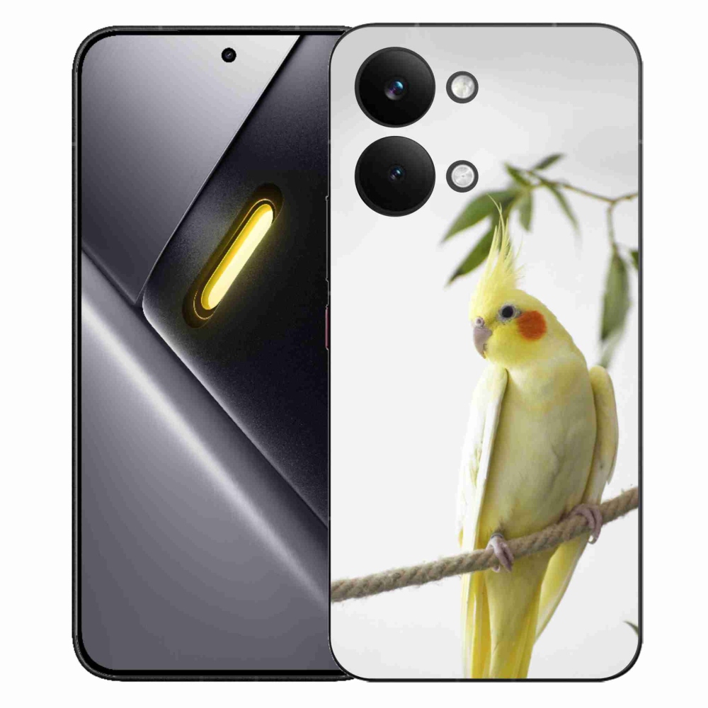 Gél borítás mmCase for Xiaomi Poco X8 Pro Max - papagáj korela chocholatá