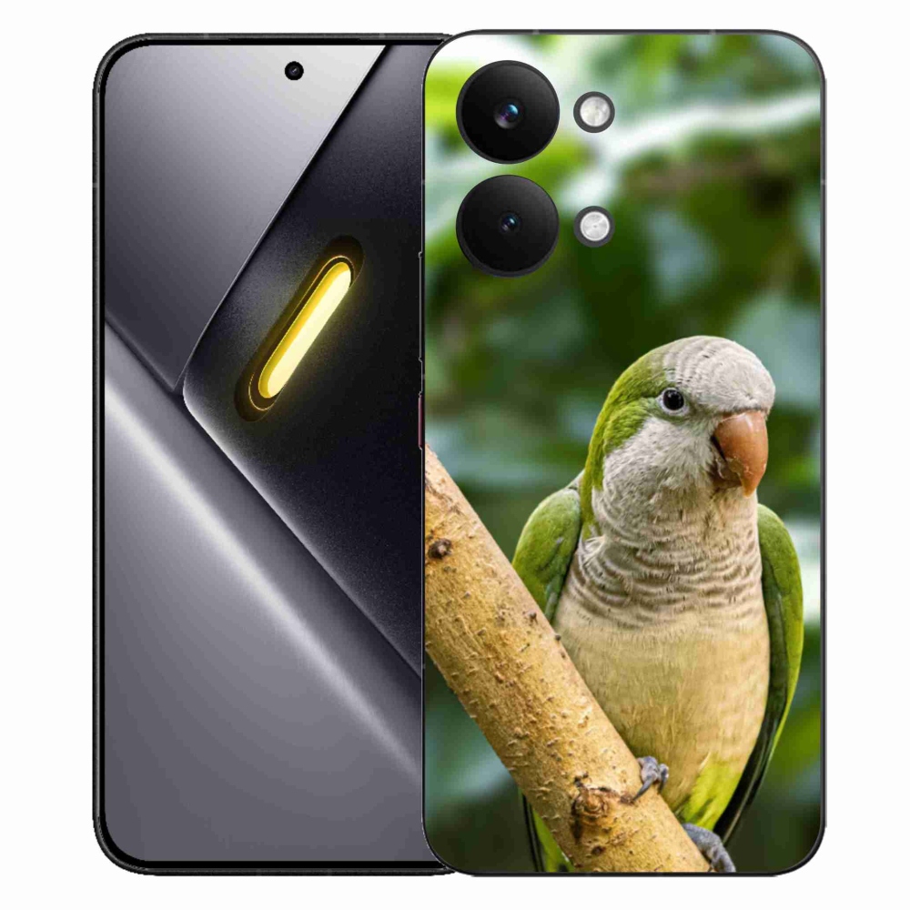 Gél borítás mmCase a Xiaomi Poco X8 Pro Max készülékhez - papagáj