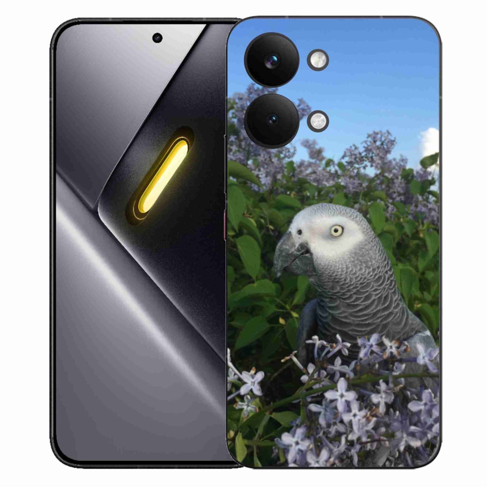 Gél borítás mmCase a Xiaomi Poco X8 Pro Max készülékhez - papagáj jacco