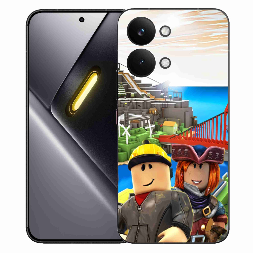 Gél borítás mmCase a Xiaomi Poco X8 Pro Max készülékhez - roblox 1