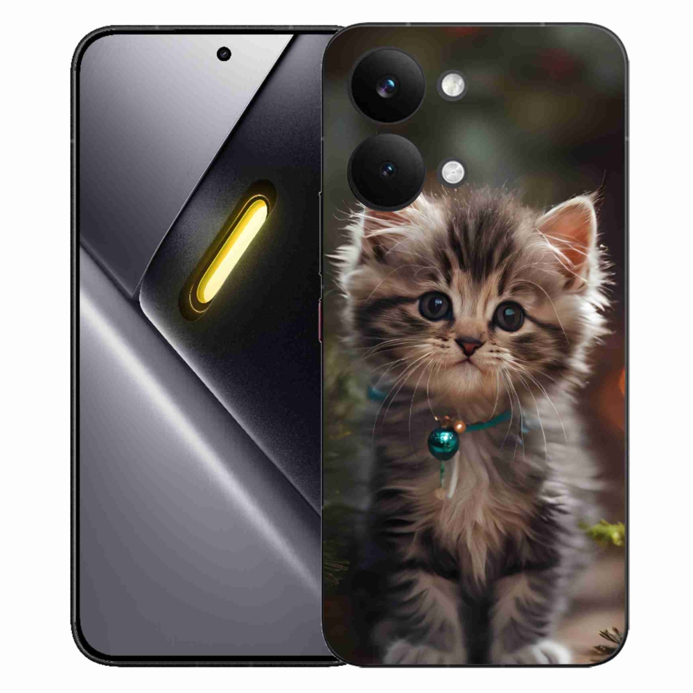 Gél borítás mmCase a Xiaomi Poco X8 Pro Max számára - aranyos cica 11