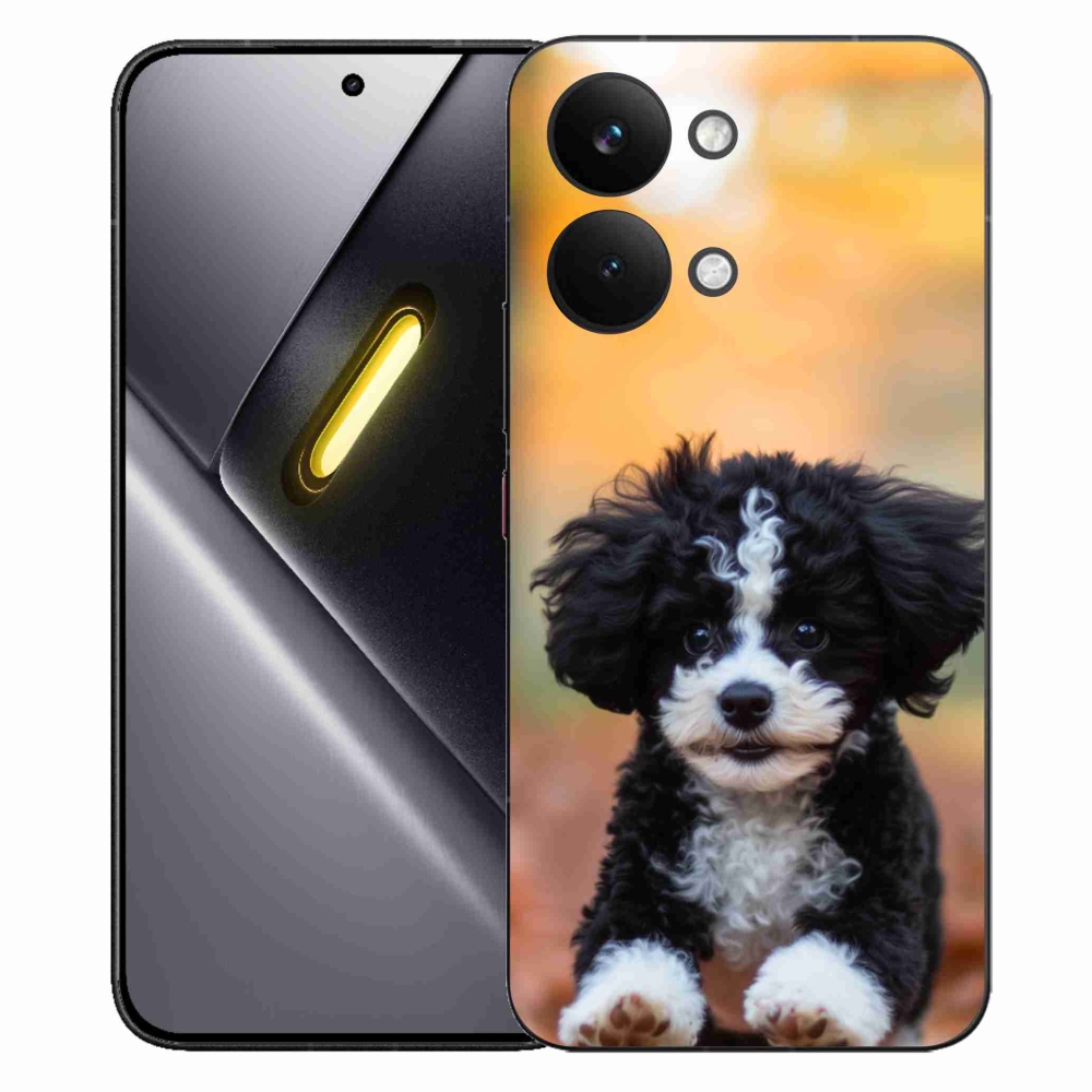 Gél borítás mmCase a Xiaomi Poco X8 Pro Max számára - aranyos kiskutya 2