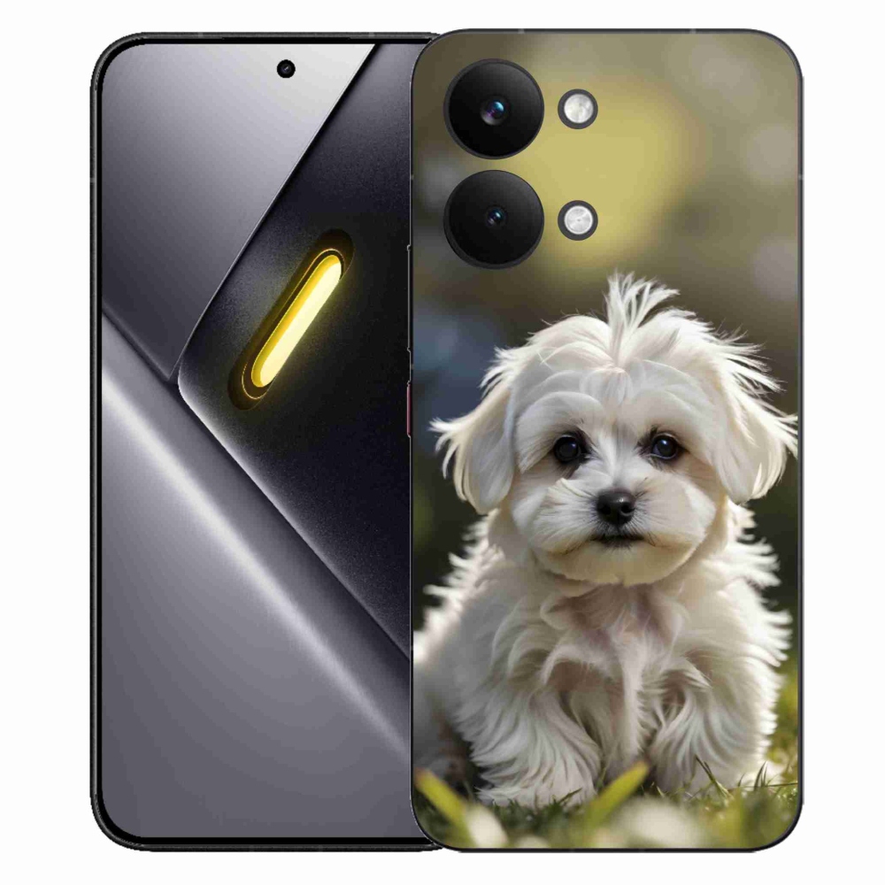 Gél borítás mmCase a Xiaomi Poco X8 Pro Max számára - aranyos máltai kutya