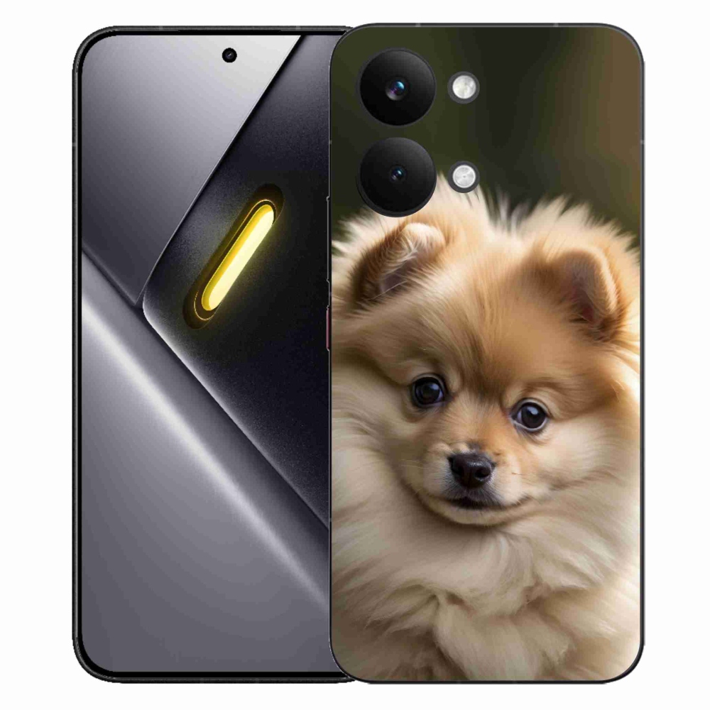 Gél borítás mmCase a Xiaomi Poco X8 Pro Max számára - aranyos pomerániai 2