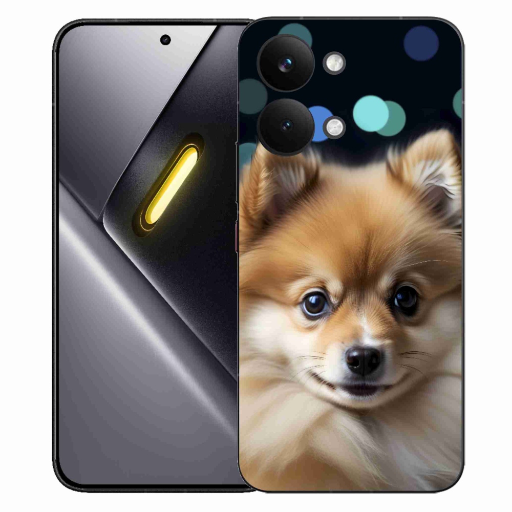 Gél borítás mmCase a Xiaomi Poco X8 Pro Max számára - aranyos pomerániai állat