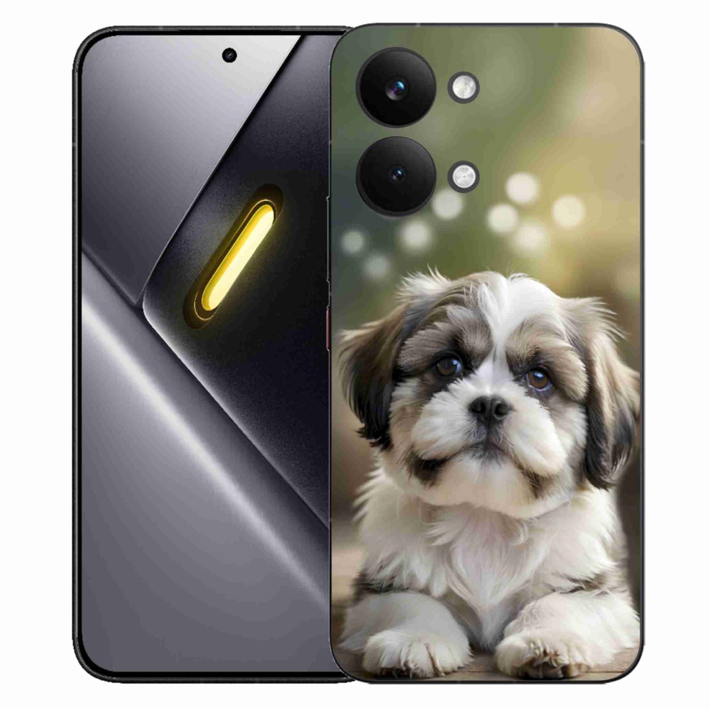 Gél borítás mmCase a Xiaomi Poco X8 Pro Max számára - aranyos shih-tzu