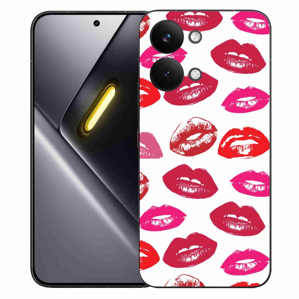 Gél borítás mmCase a Xiaomi Poco X8 Pro Max számára - ajkak