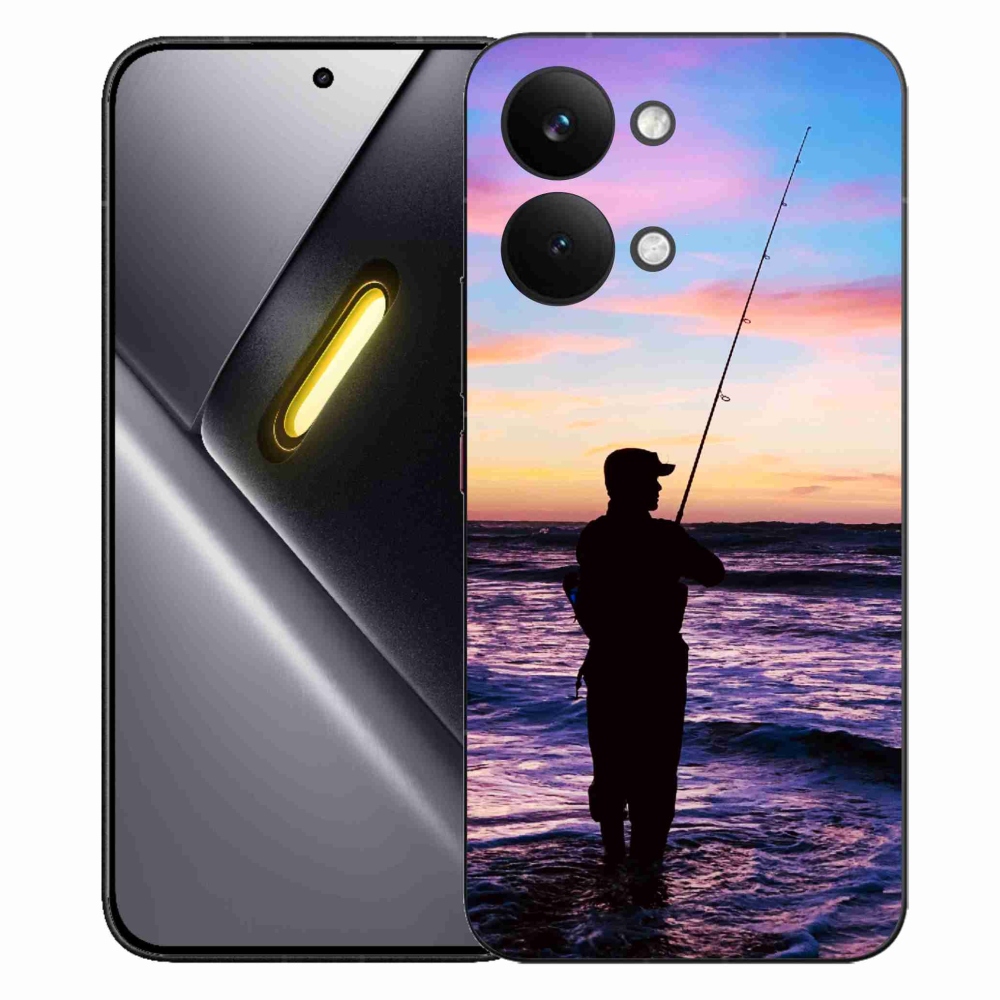 Gél borítás mmCase a Xiaomi Poco X8 Pro Max számára - halászat 1