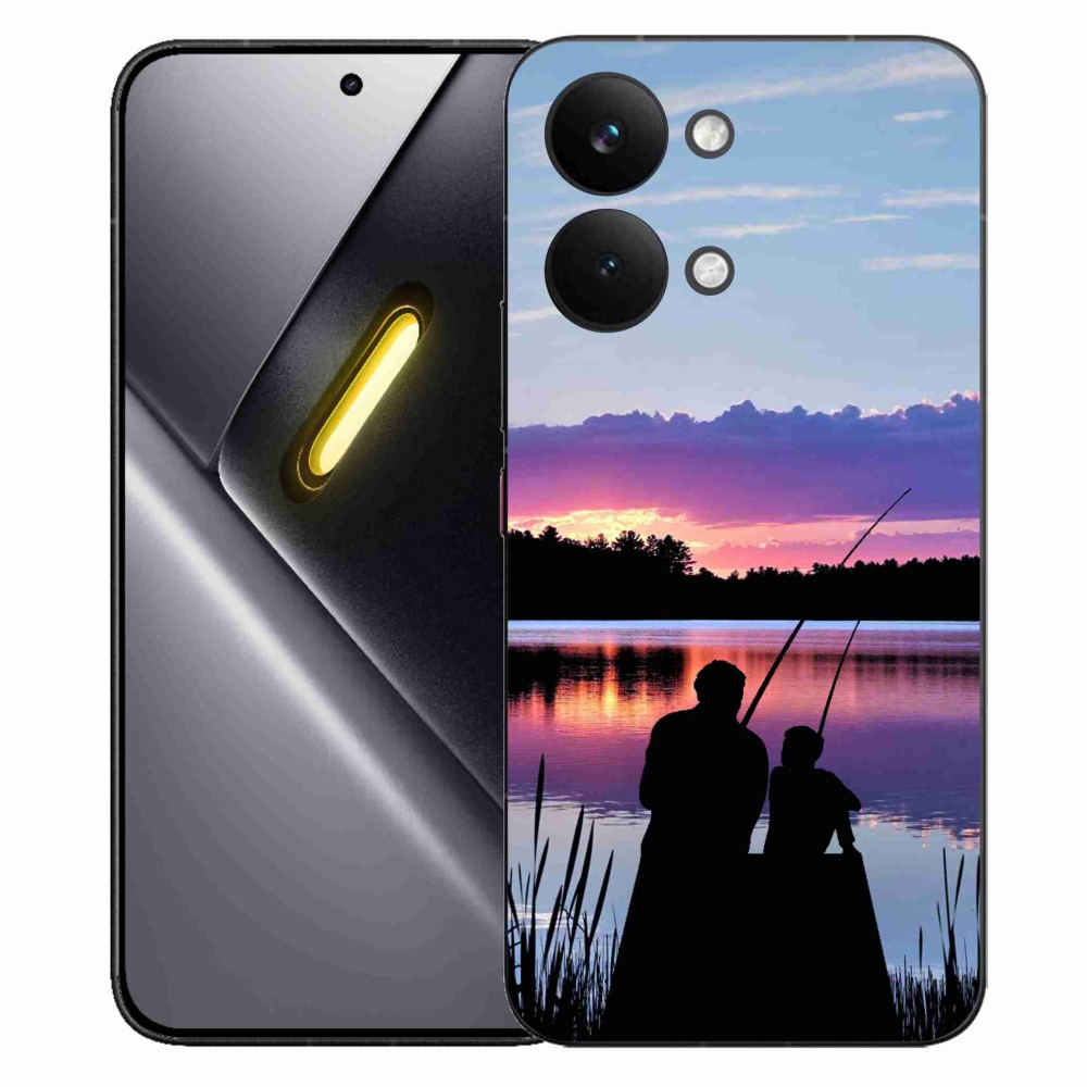 Gél borítás mmCase a Xiaomi Poco X8 Pro Max számára - halászat 2