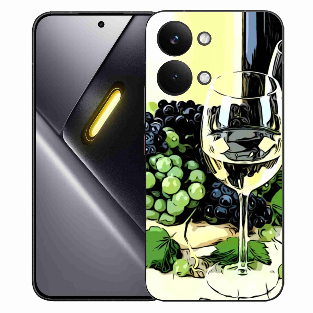 Gél borítás mmCase a Xiaomi Poco X8 Pro Max számára - pohár bor