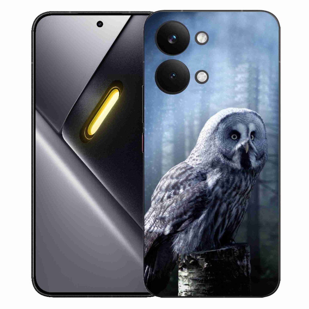 Gél borítás mmCase a Xiaomi Poco X8 Pro Max számára - bagoly