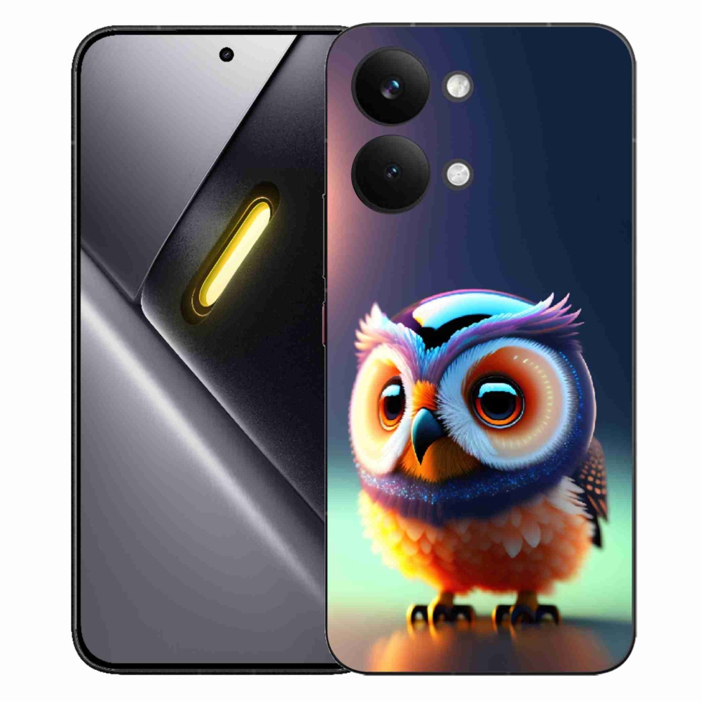 Gél borítás mmCase a Xiaomi Poco X8 Pro Max készülékhez - bagoly