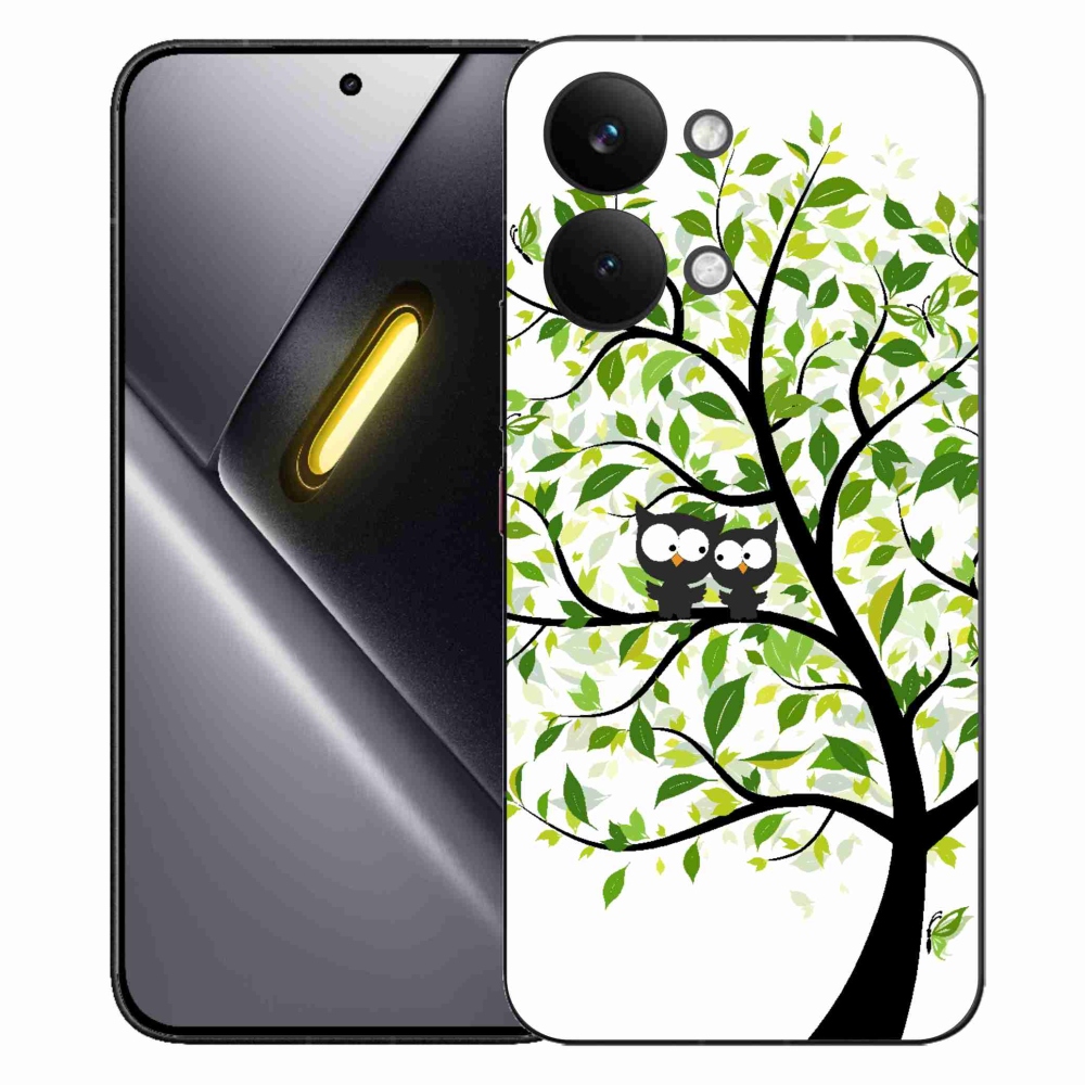 Gél borítás mmCase a Xiaomi Poco X8 Pro Max számára - baglyok a fán