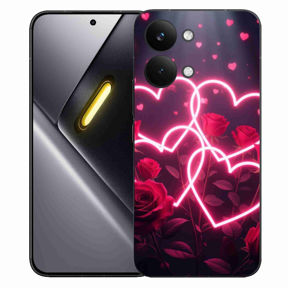 Gél borítás mmCase a Xiaomi Poco X8 Pro Max számára - a szerelem szíve