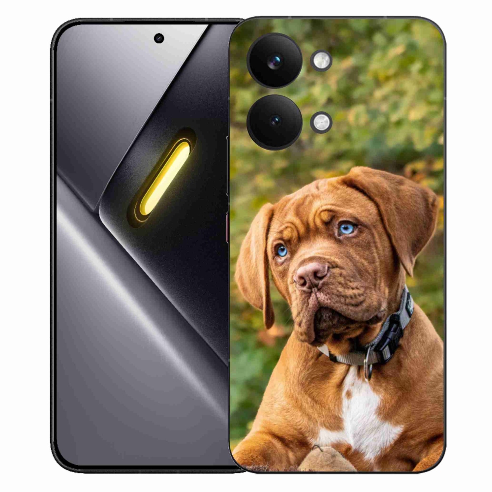 Gél borítás mmCase a Xiaomi Poco X8 Pro Max készülékhez - kölyökkutyakék
