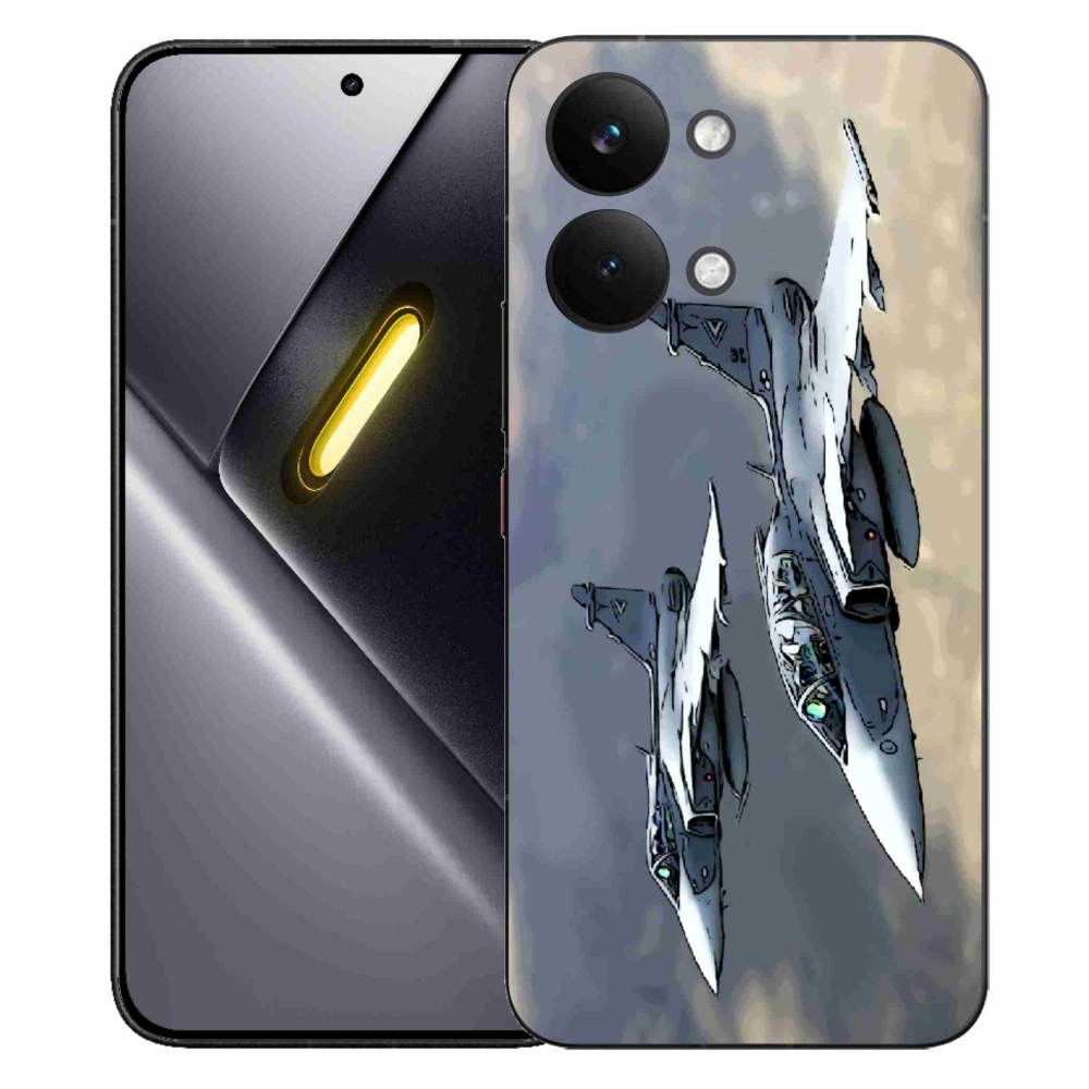 Gél borítás mmCase a Xiaomi Poco X8 Pro Max számára - vadászgépek