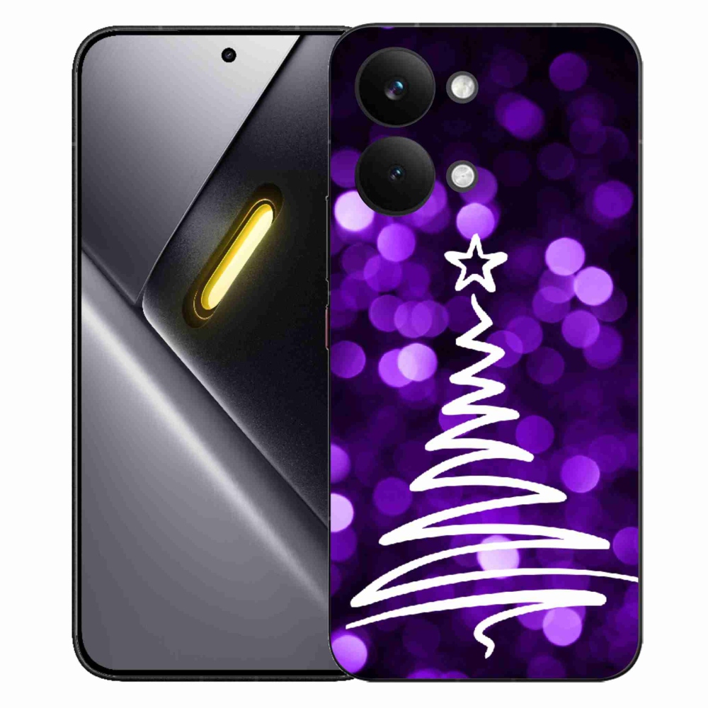 Gél borítás mmCase a Xiaomi Poco X8 Pro Max számára - fa