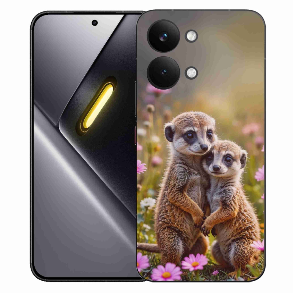 Gél borítás mmCase a Xiaomi Poco X8 Pro Max számára - szurikátás duó