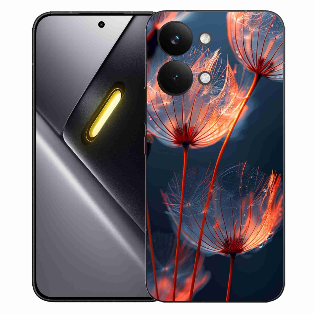 Gél borítás mmCase a Xiaomi Poco X8 Pro Max készülékhez - világító pehely