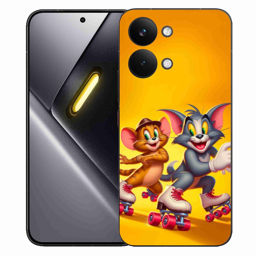 Gél borítás mmCase a Xiaomi Poco X8 Pro Max készülékhez - tom a jerry