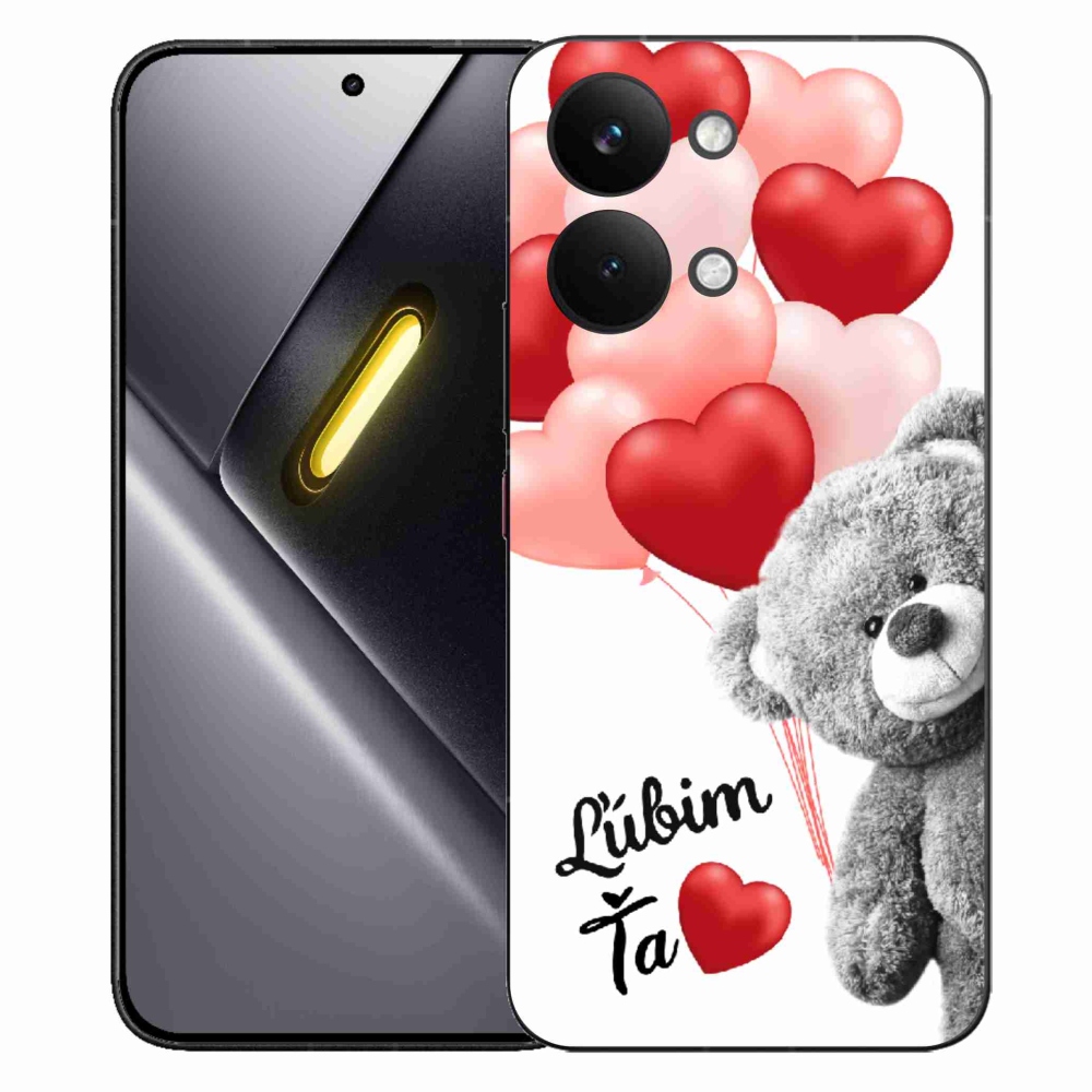 Gél borítás mmCase a Xiaomi Poco X8 Pro Max számára - I love you en