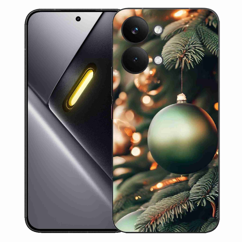 Gél borítás mmCase a Xiaomi Poco X8 Pro Max számára - karácsonyi dekorációk 1