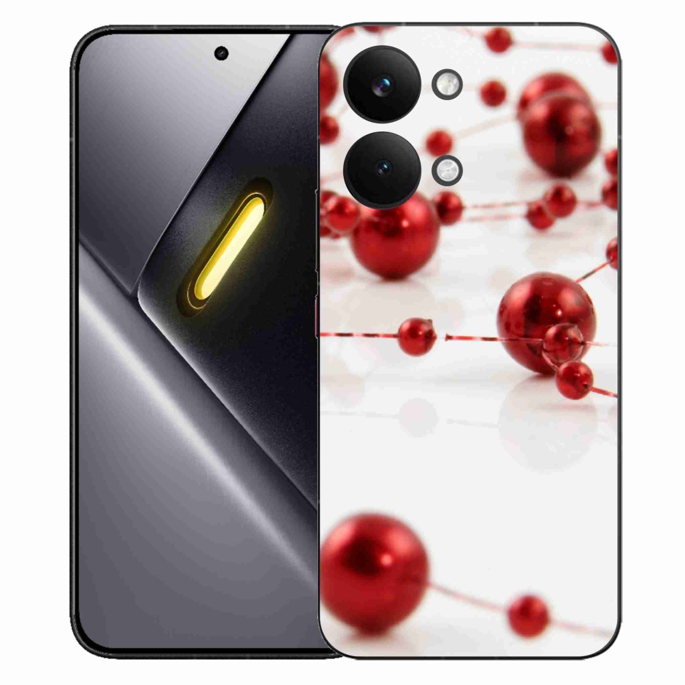 Gél borítás mmCase a Xiaomi Poco X8 Pro Max számára - karácsonyi lánc